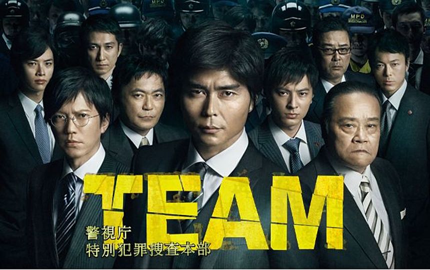 TEAM　警視庁特別犯罪捜査本部　全5巻セット　完結　DVD　ドラマ　チーム